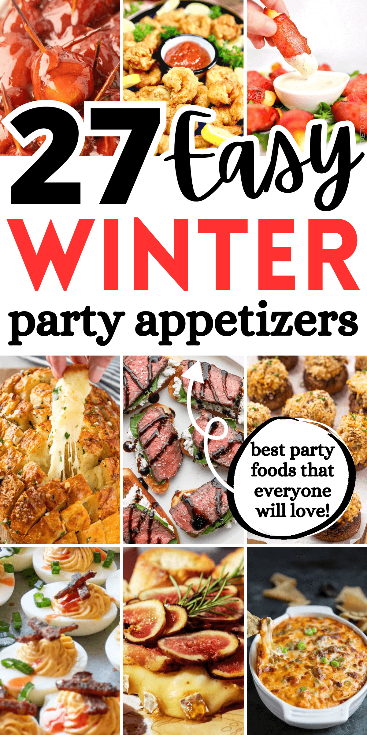 27 Best Winter Party Appetizers That Are Crowd Pleasers