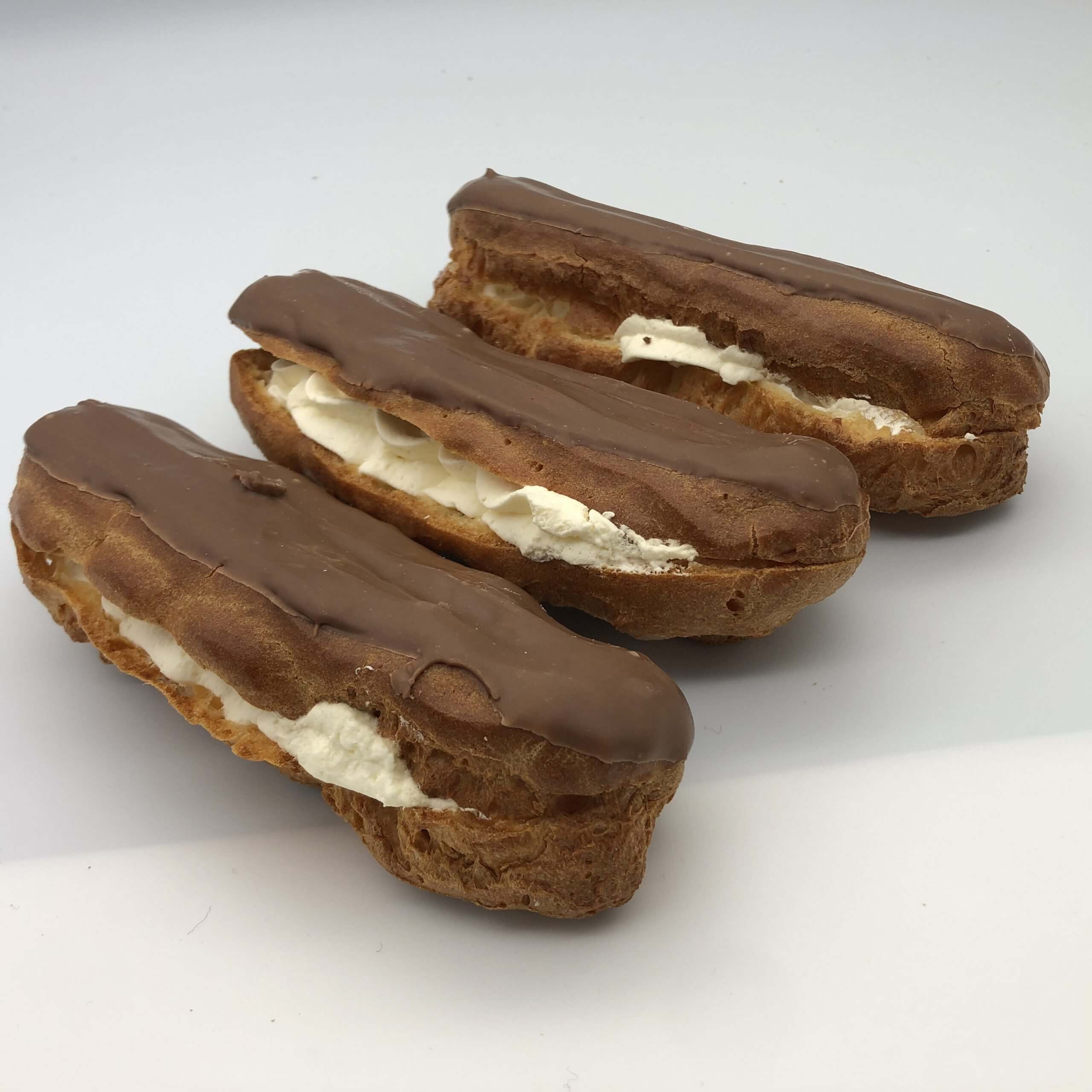 Fresh Cream Eclairs (Box of 6) O'Hehirs Bakery & Cafe