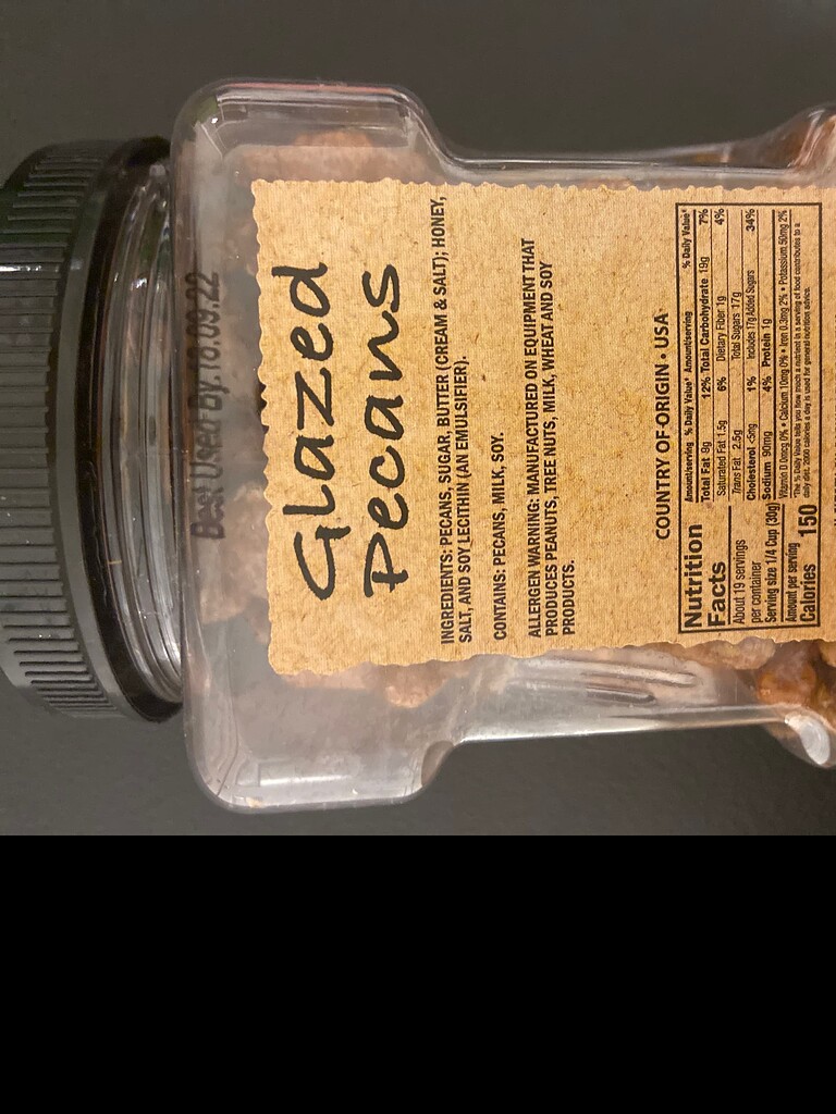 Are these nuts kosher Kashrut Ohel Torah