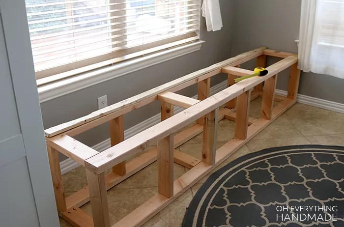 How to build a kitchen nook bench [Full StepbyStep Guide]