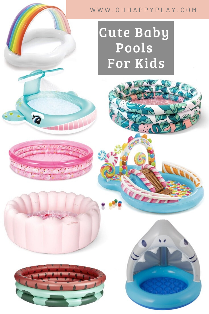 Cute Baby Pools For Kids (babies, toddlers, and young kids)