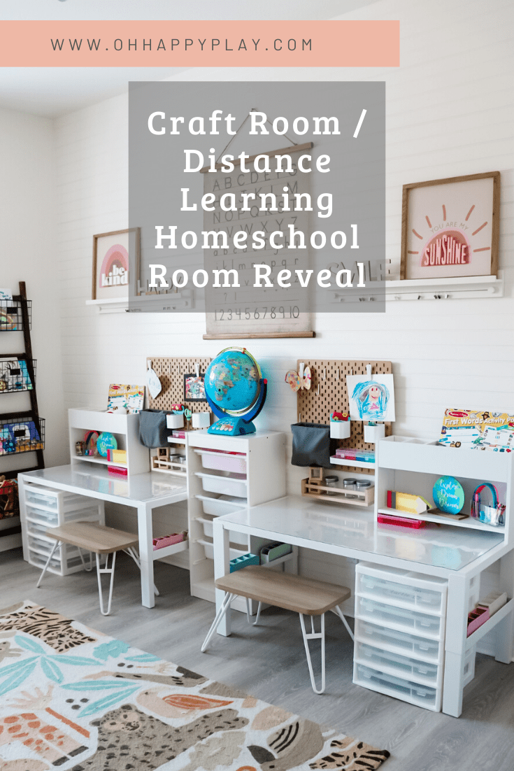 Functional Homeschool Desk Ideas for Elementary School