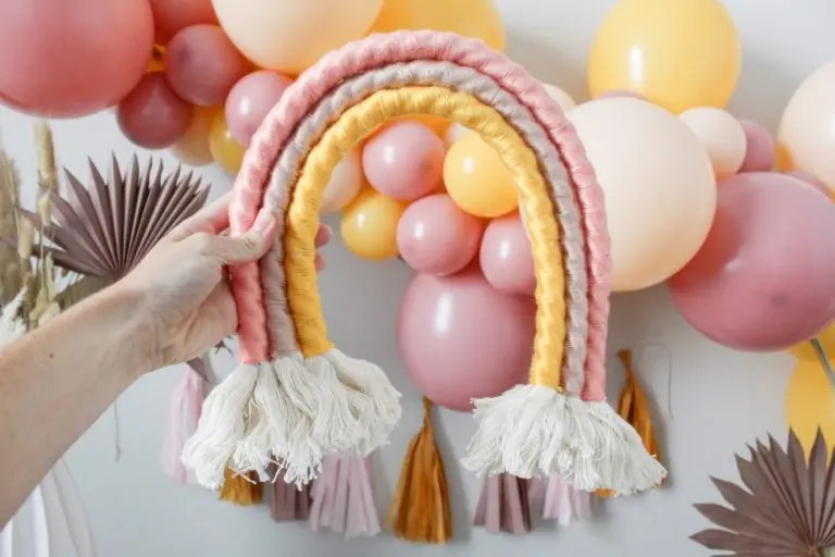 boho rainbow party ideas Oh How Charming by Lauren