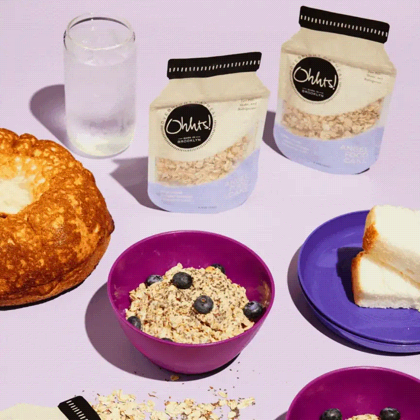 Angel Food Cake Overnight Oats. Easy to make. Plant protein. Low sugar