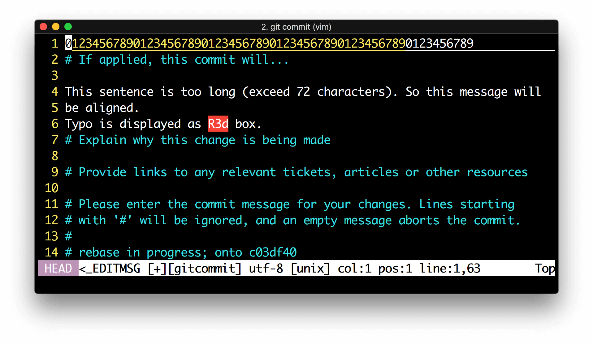 Git Commit Message