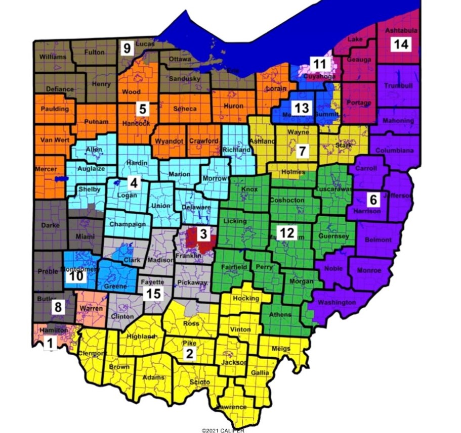 Ohio Republicans introduce congressional map heavily favoring GOP Raw