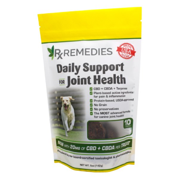 Rx Remedies Joint Pain Dog Treats Ohio CBD Guy