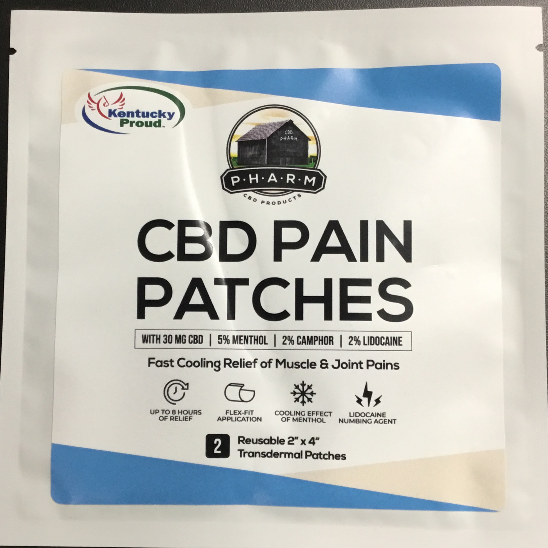 CBD Pain Patches PHARM Ohio CBD Guy