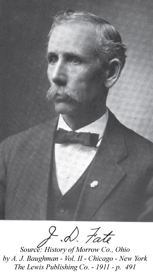 OHIO GENEALOGY EXPRESS Morrow Co., Ohio BIOGRAPHIES