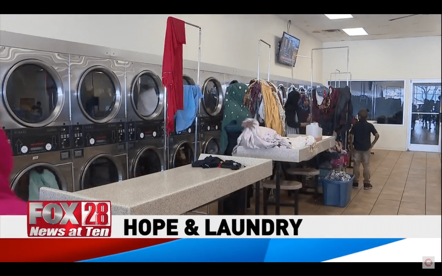Fox 28 Columbus Laundry Project Story Ohio Laundry Project