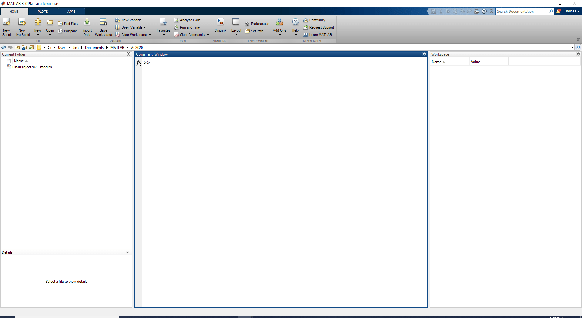Calculating and Scripting with MATLAB MATLAB Programming for