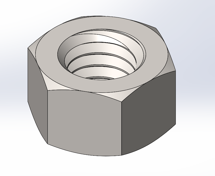 HEX NUT, 3/8-16 (BLACK) - Ohio Steel Industries