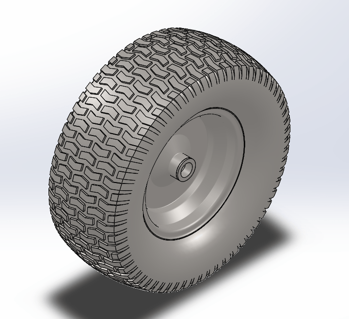 WHEEL, 16X6.5-8 X 1" (SILVER) - Ohio Steel IndustriesOhio Steel Industries