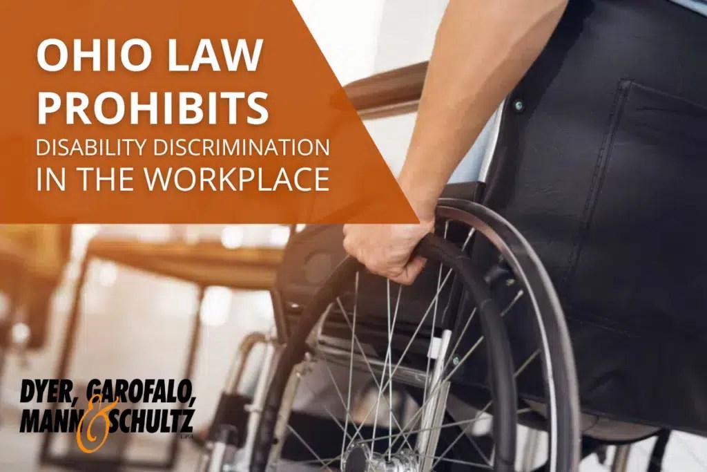 Disability Discrimination in the Workplace DGMS Law