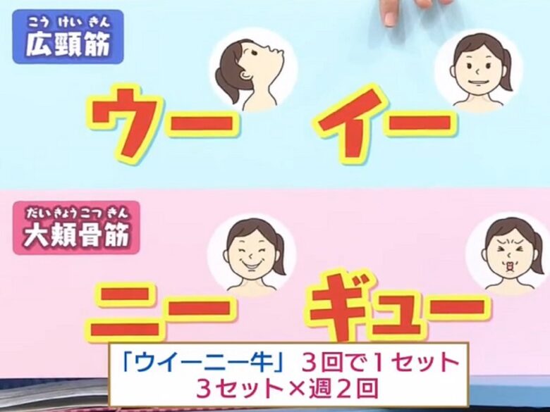 即効2分！二重あご解消マッサージ【エステ以上美容整形未満】｜Mine（マイン） Nhkあさイチ】二重あご解消のストレッチは「ストレートネック改善法」 | おひとり様Tv