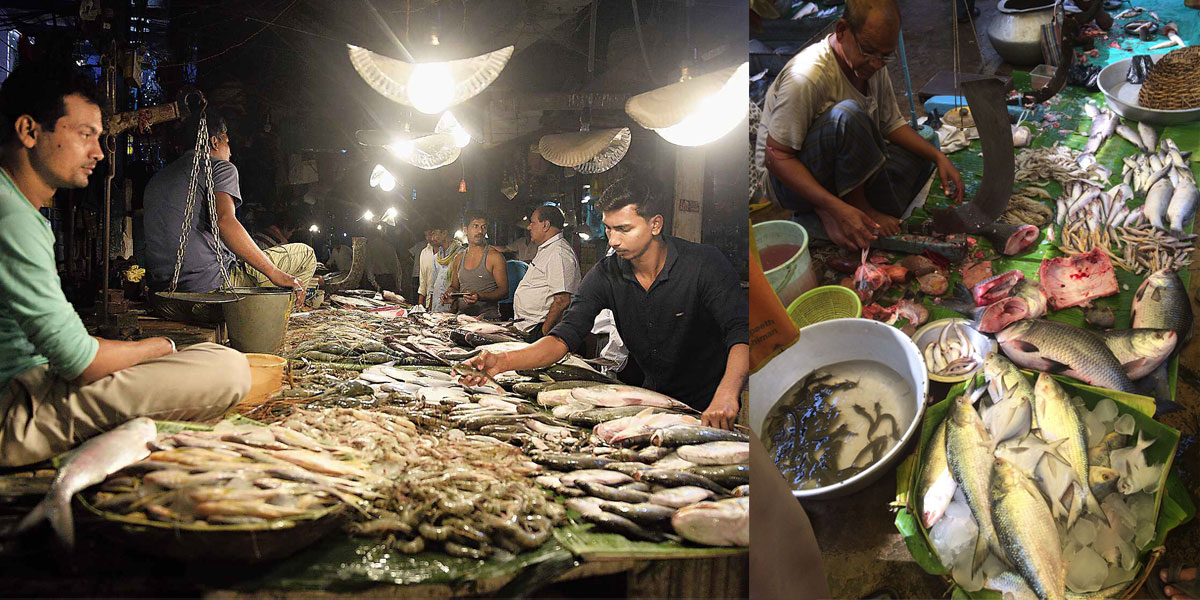 Bengalis at a Fish Market!
