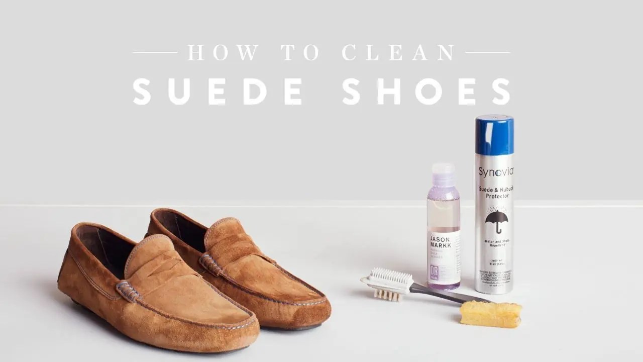 cleaning suede heels