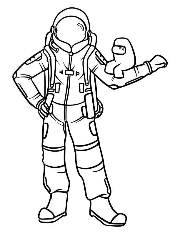 Free Among Us Coloring Pages to Print and Enjoy! Oh La De