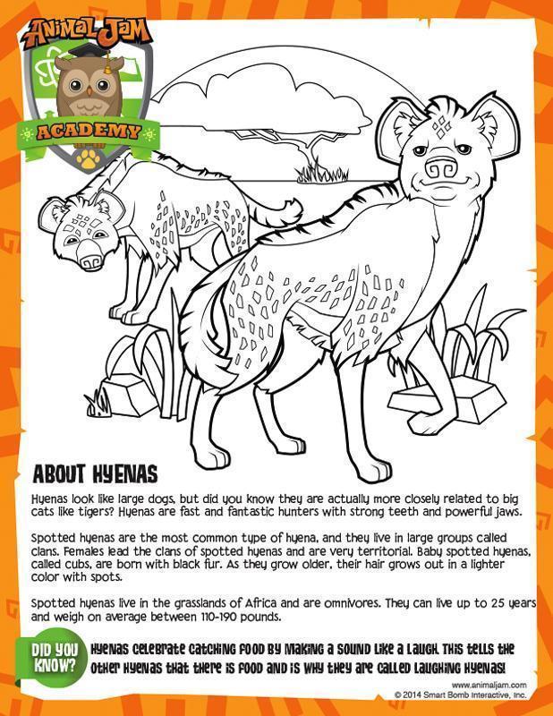 30 Free Printable Animal Jam Coloring Pages - Oh La De