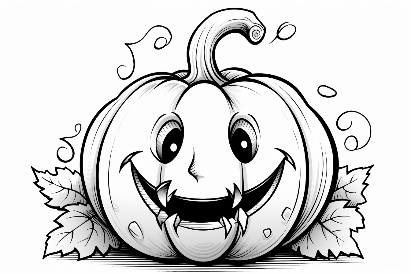 Unleash Your Inner Artist with Spine-Tingling Scary Pumpkin Coloring