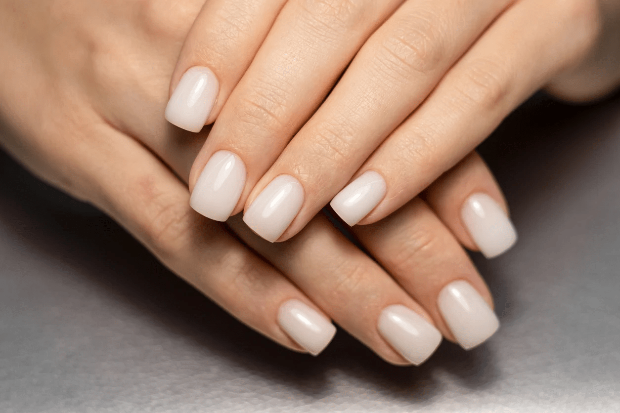 Milky nails El verdadero concepto de elegancia