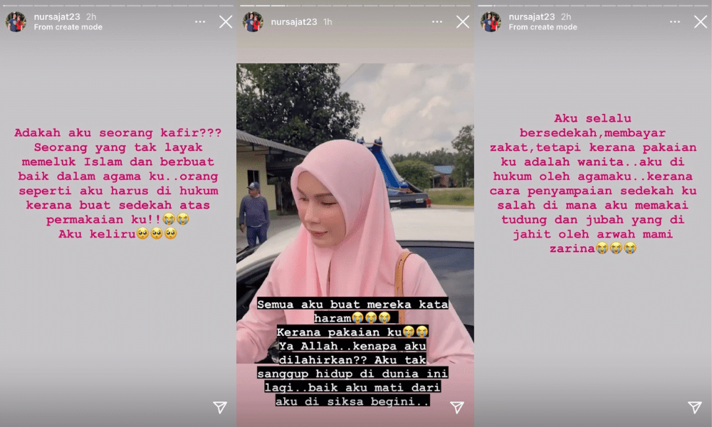 "Patut Ke Aku Keluar Dari Agamaku?", Sajat Luah Rasa