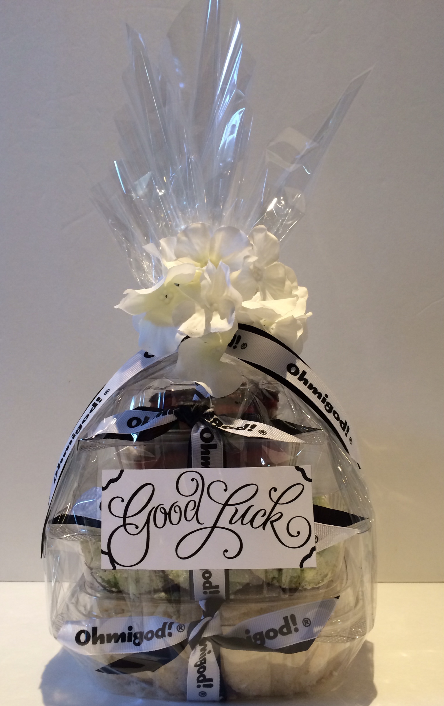 Good Luck Gift Basket Design A Ohmigod Cookies