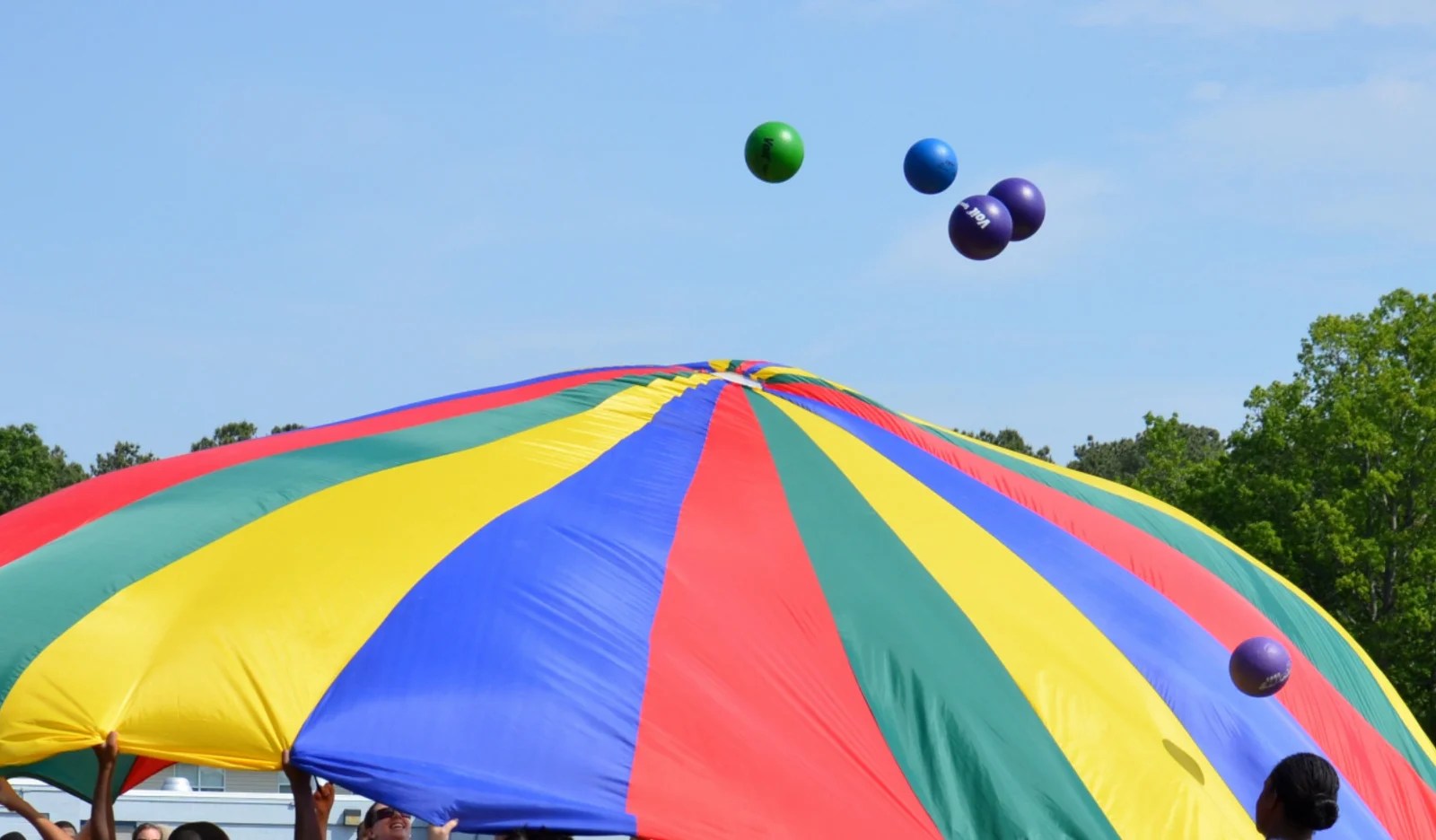 22 Fun Parachute Ball Games for Kids