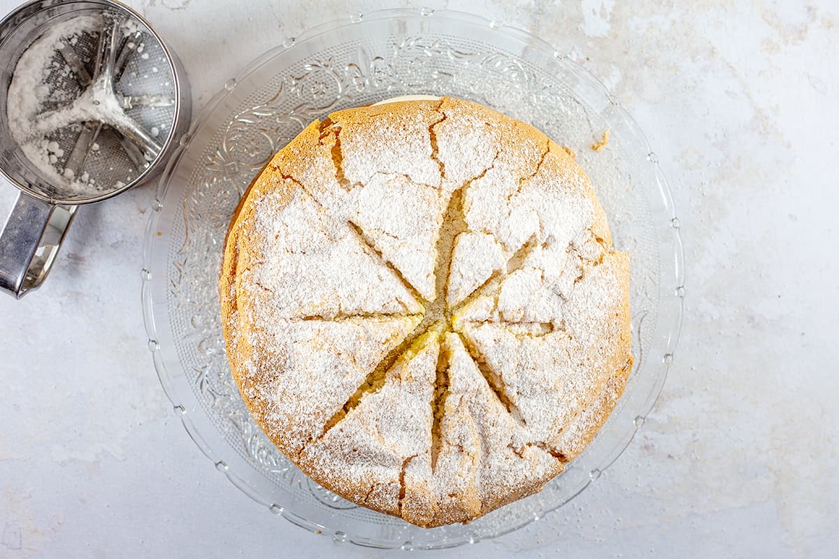 Snowflake cake Ohmydish