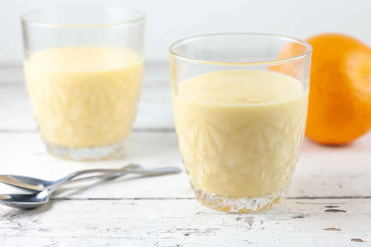 Orange pudding Ohmydish