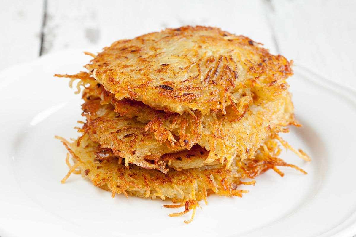 Hash browns typisch Amerikaans ontbijtje Ohmydish