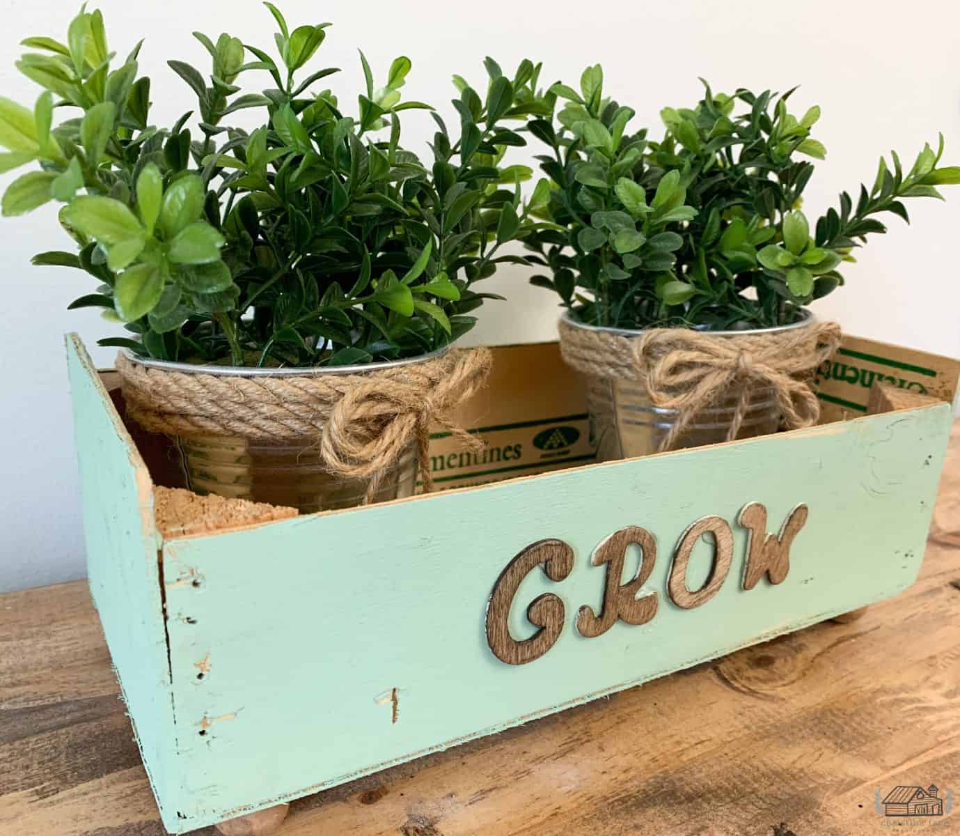 Repurposed Clementine Box Oh My Sander