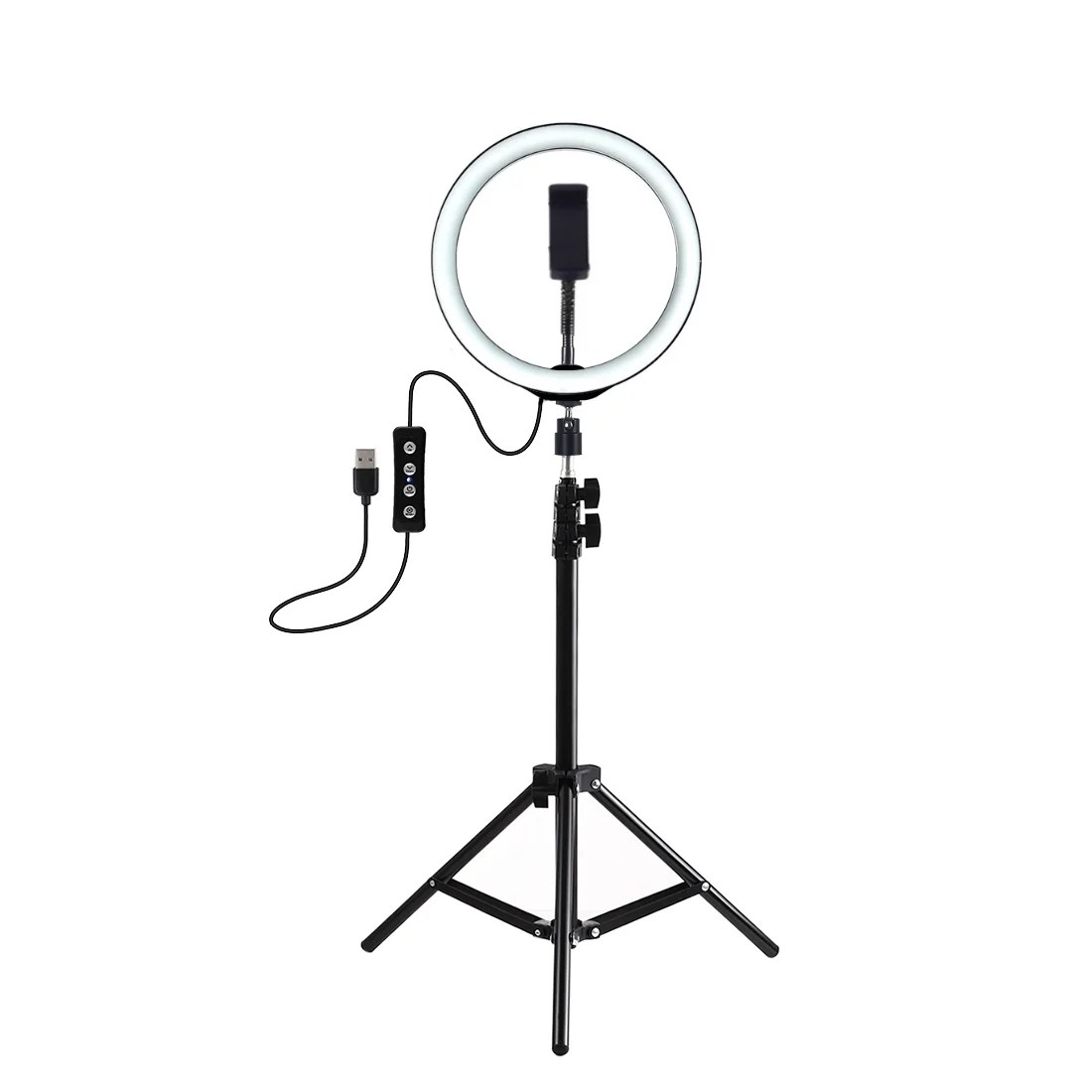 Aro De Luz Led Con Trípode - 26Cm - Oh My Shop!