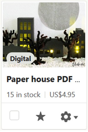paper house template