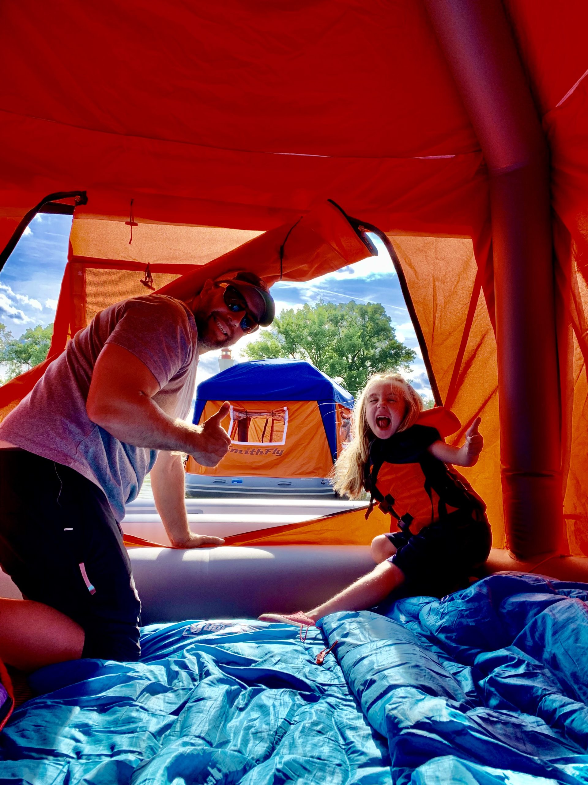 Float Troy OneofaKind Floating Tent Experience Southwest Ohio