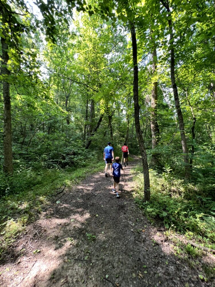 hiking french lick Southwest Ohio Parent Magazine