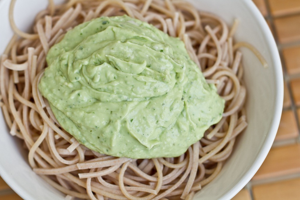 15 Minute Creamy Avocado Pasta Oh She Glows