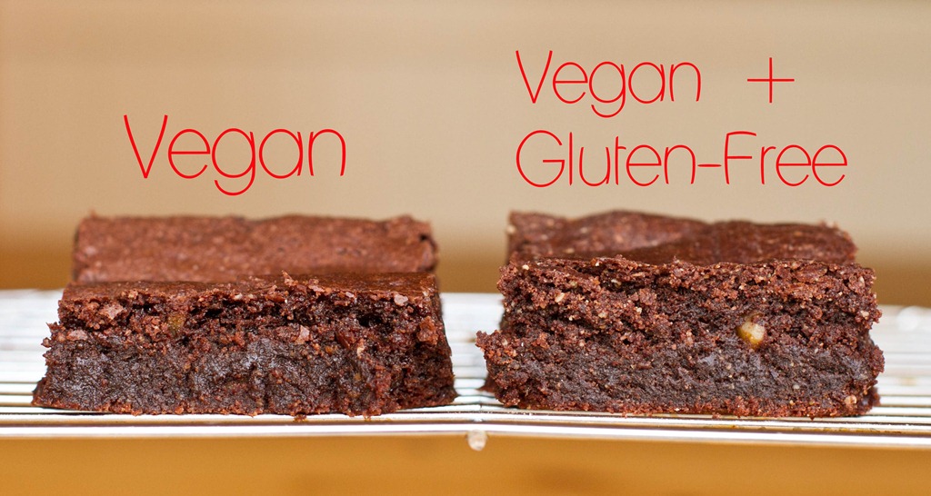 Vegan Brownies Two Ways Oh She Glows