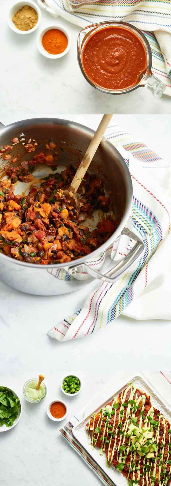 Next Level Vegan Enchiladas Oh She Glows