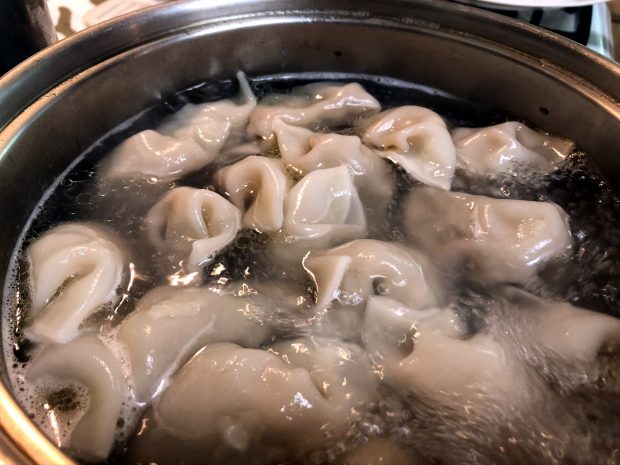 Chinese Pork Dumplings Recipe • Oh Snap! Let&#039;s Eat!