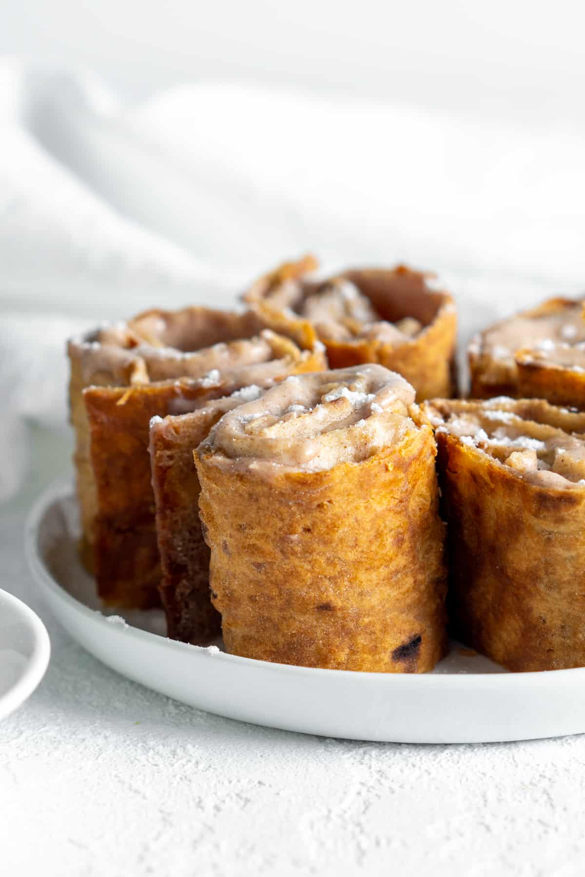 Crispy Air Fried Cinnamon Cream Cheese Roll Ups Oh Snap Macros