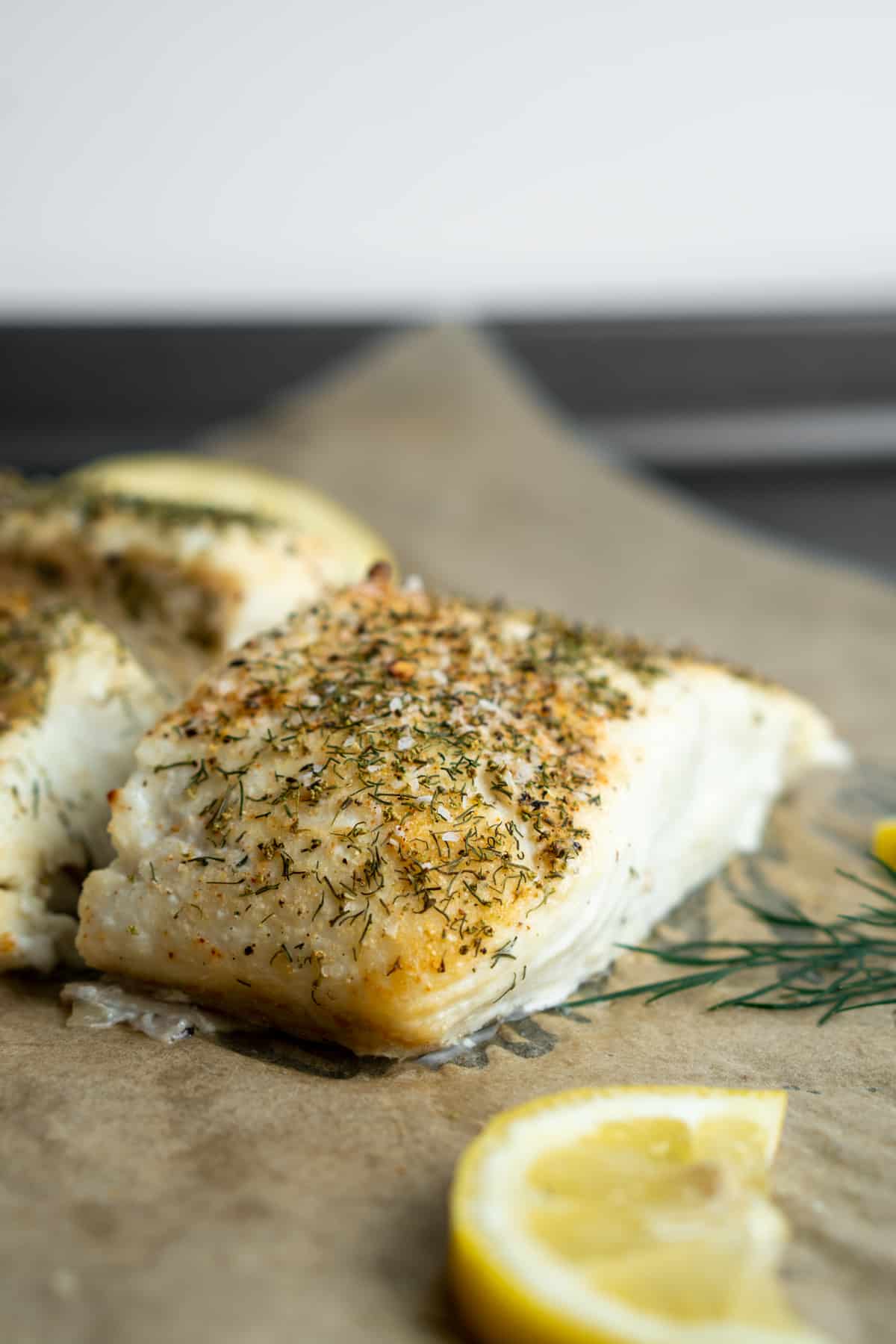 Air Fryer Halibut Oh Snap Macros