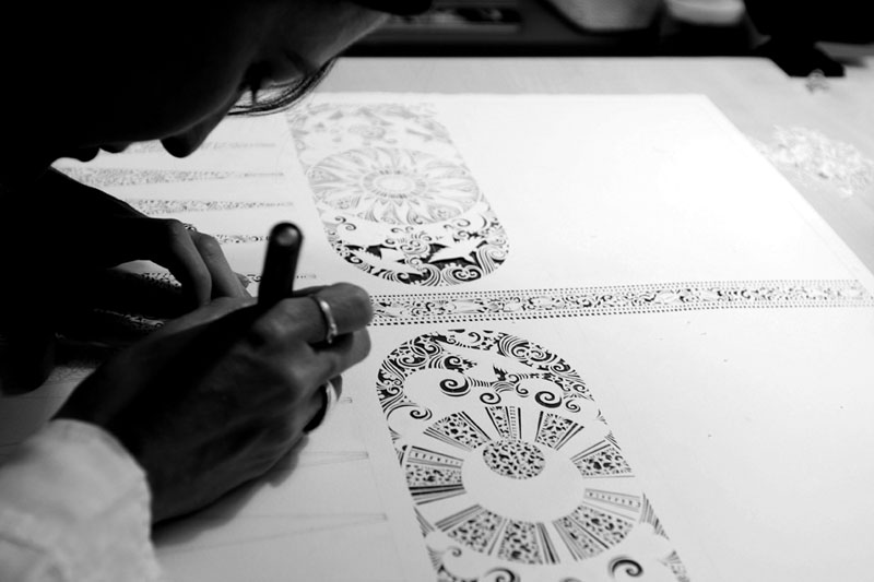 Intricate Cut Paper Designs from Sara Burgess