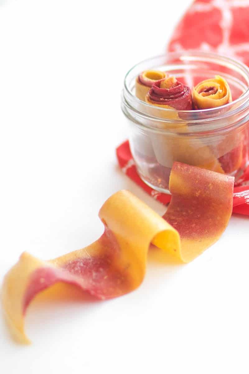 Peach Raspberry Fruit Leather Recipe Snacks Oh So Delicioso