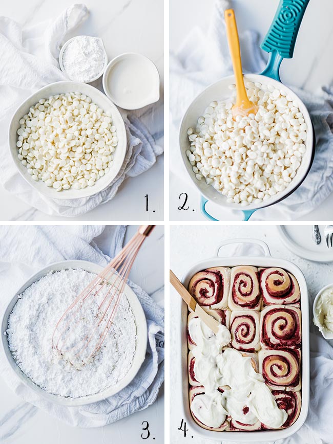 White Chocolate Raspberry Sweet Rolls Oh So Delicioso