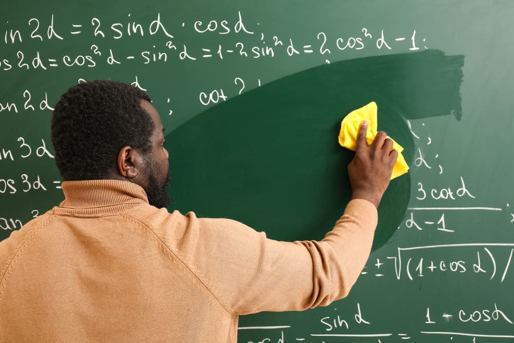How to Clean a Chalkboard Without an Eraser