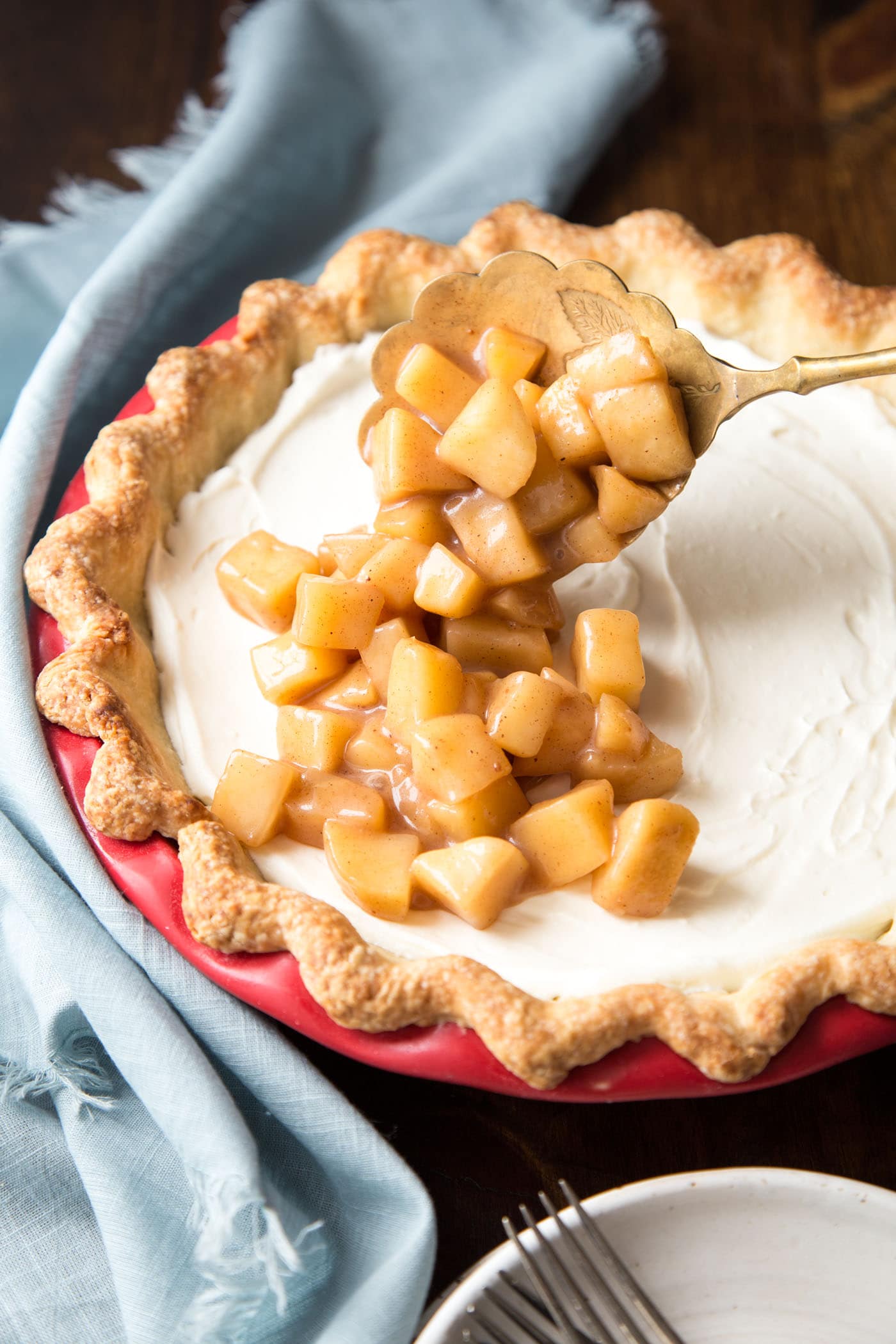 Apple Cream Pie Oh Sweet Basil