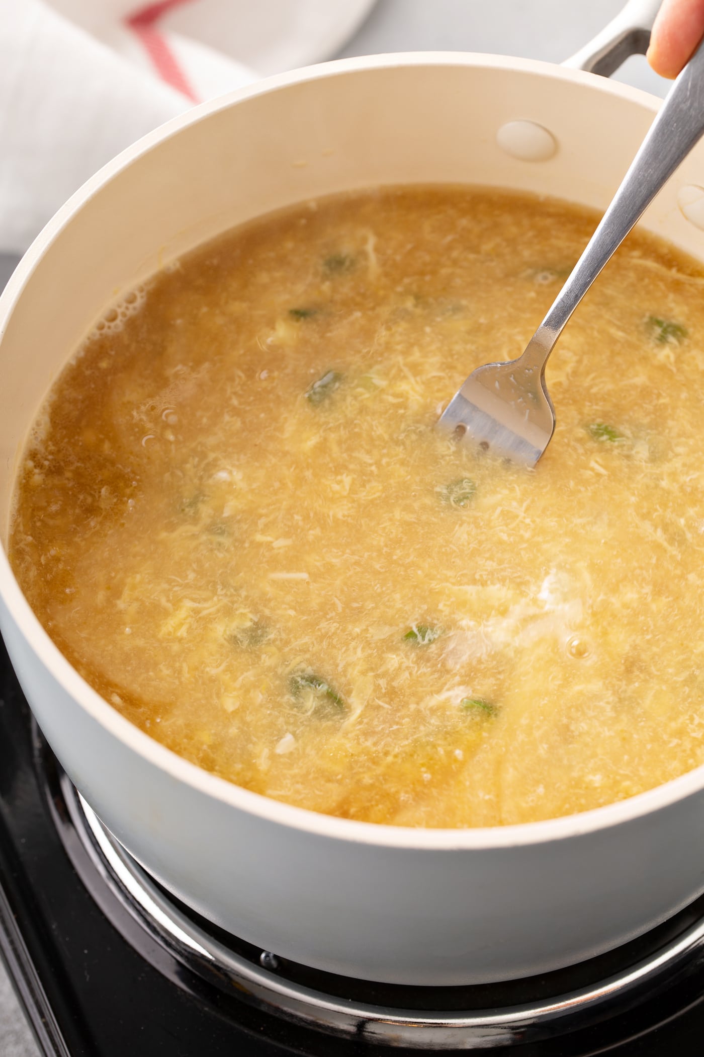Easy Egg Drop Soup Oh Sweet Basil