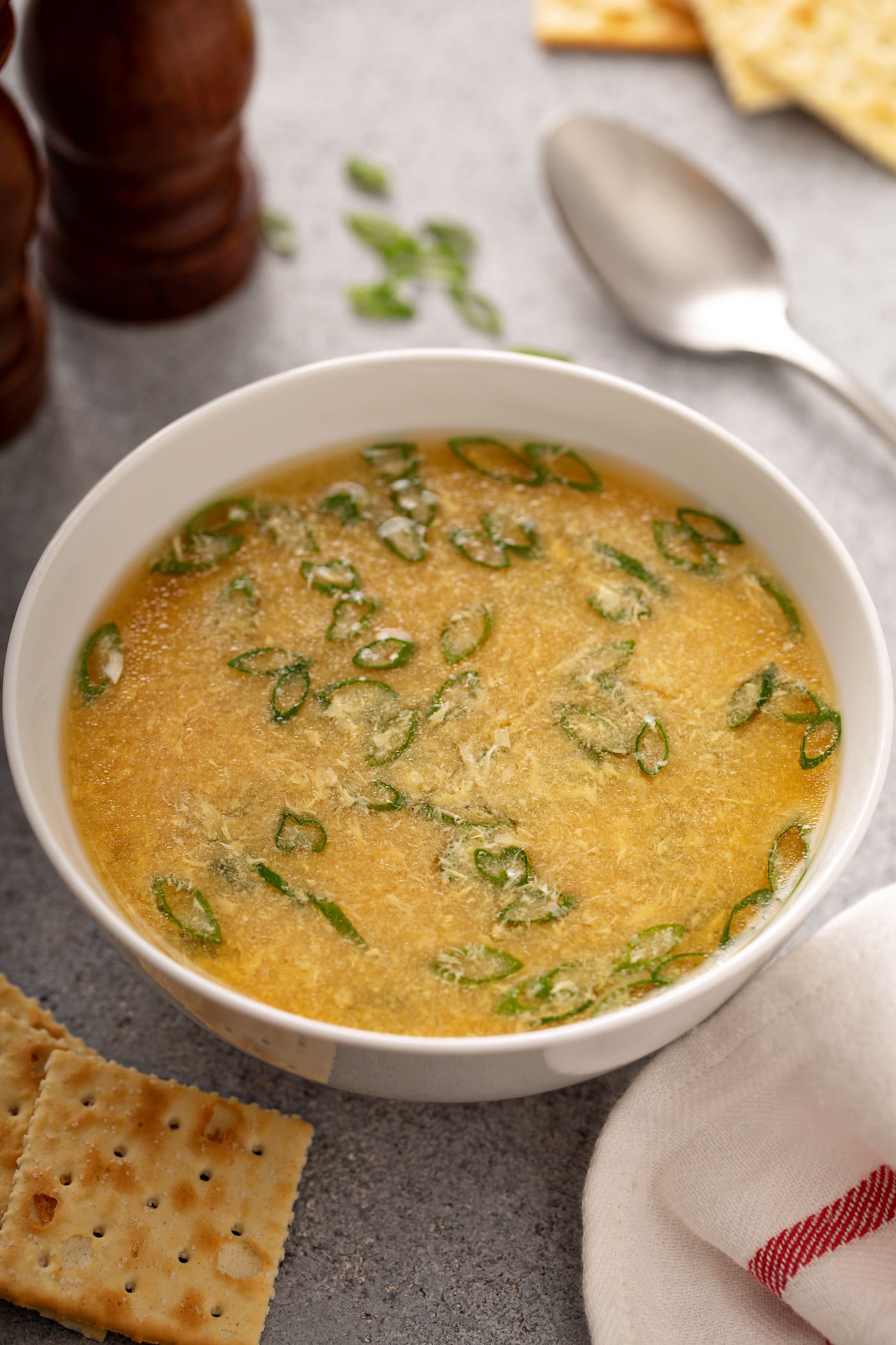 Easy Egg Drop Soup Oh Sweet Basil