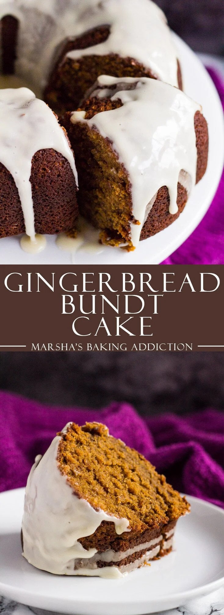 Gingerbread Bundt Cake Oh Sweet Basil